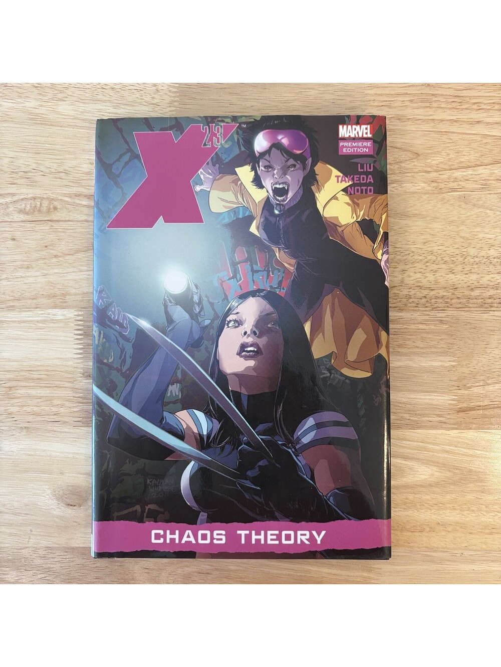 X-23: Chaos Theory Hardcover First Edition graphic novel RARE OOP Marvel Liu
